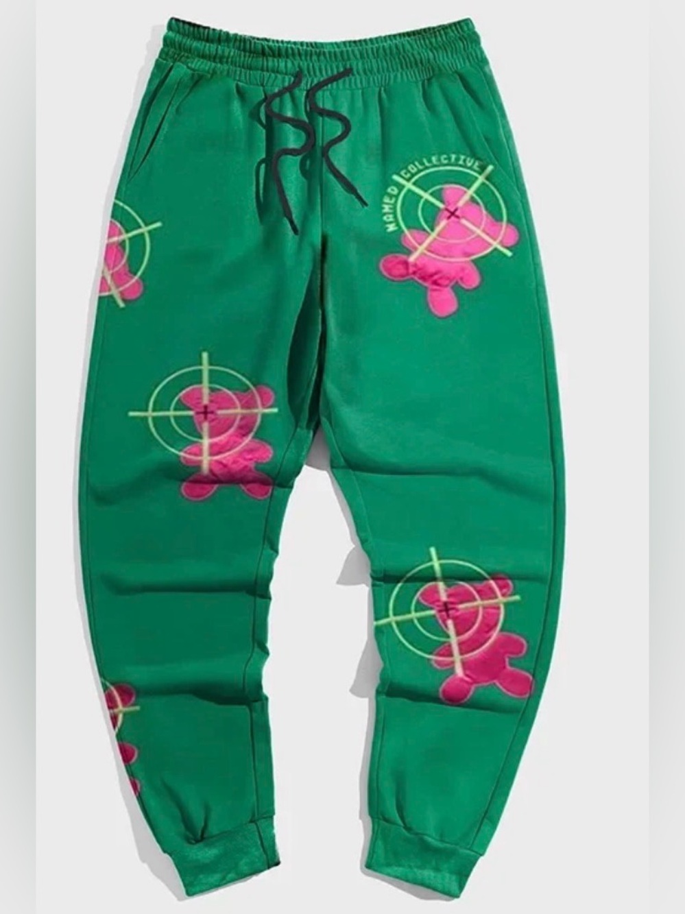 Named Collective Y2K Gamer Graffiti Teddy Target Sweat Pants